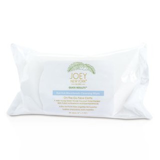 JOEY NEW YORK Quick Results Bye Bye Blackheads Cleansing Wipes Size: 30wipes