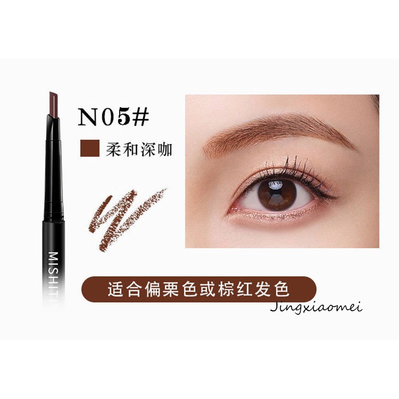 Doublehead Automatic Rotating Eyebrow Pencil Waterproof And Sweat