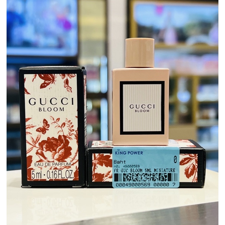 Gucci Bloom EDP 5 ml. ผลิตปี 2024 ป้ายคิง แท้ จาก King Power