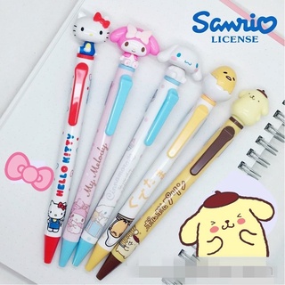 ปากกาหมึกดำ หัวดุ๊กดิ๊กกก Sanrio Japan น่าร๊ากกกก พร้อมส่งค่ะ