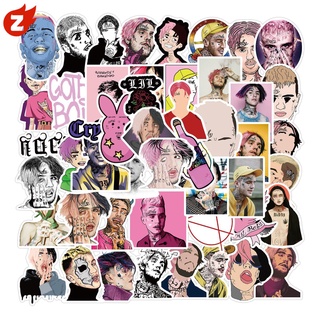 Lil Peep สติ๊กเกอร์ลายกราฟฟิกกันน้ํา 50 ชิ้น / ชุด