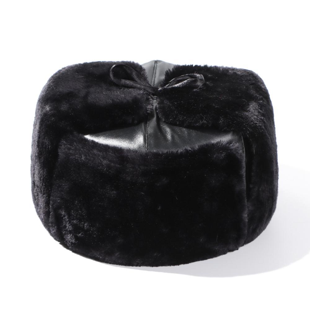 FAVOR รัสเซีย Ushanka Men Bonnet Earflap Snow Caps - รูปที่ 4