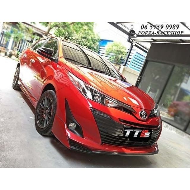 Toyota Yaris Ativ TTS ชุดแต่งรอบคัน ชุดแต่งรถยนต์ แต่งรถ ของแต่งรถ ประดับยนต์ ลดราคา ราคาพิเศษ โปรโม