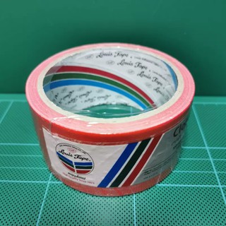 LOUIS Cloth Tape 2 Inch x 8y RED หลุยส์เทป เทปผ้ากาว สีแดง ขนาด 2 นิ้วx8หลา