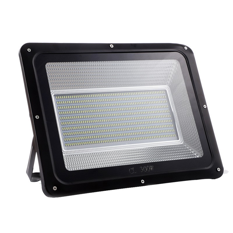 สปอตไลท์ ไฟสว่าง Spotlight LED 300W 600LED AC 220V (ใช้ไฟบ้าน220V) แสงขาว IP65