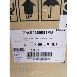 แอร์โร่เทป ขายยกลัง (10ม้วน) 3mm x 50mm x 9.1M