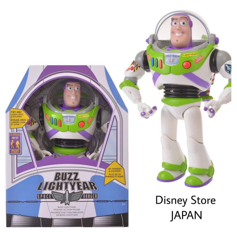 🎌 ลิขสิทธิ์​แท้​ดิสนี่ย์​สโตร์​ญี่ปุ่น​ 🎌 Buzz Lightyear​ Talking 12"  -​  Movie Size