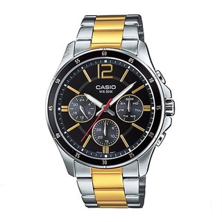 Casio Standard นาฬิกาข้อมือผู้ชาย สายสเตนเลส รุ่น MTP-1374SG-1A