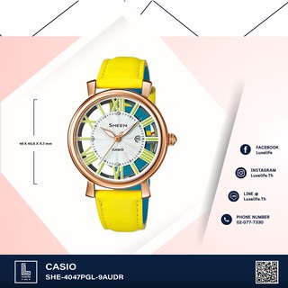 นาฬิกาข้อมือ Casio รุ่น SHE-4047PGL-9AUDR  -SHEEN