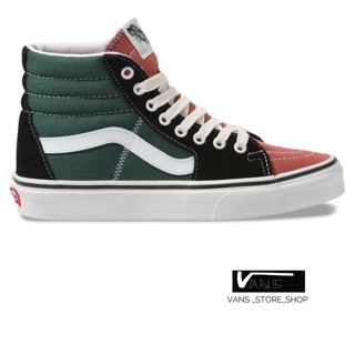 VANS SK8HI VARSITY MULTI BLANC DE BLANC SNEAKERS สินค้ามีประกันแท้