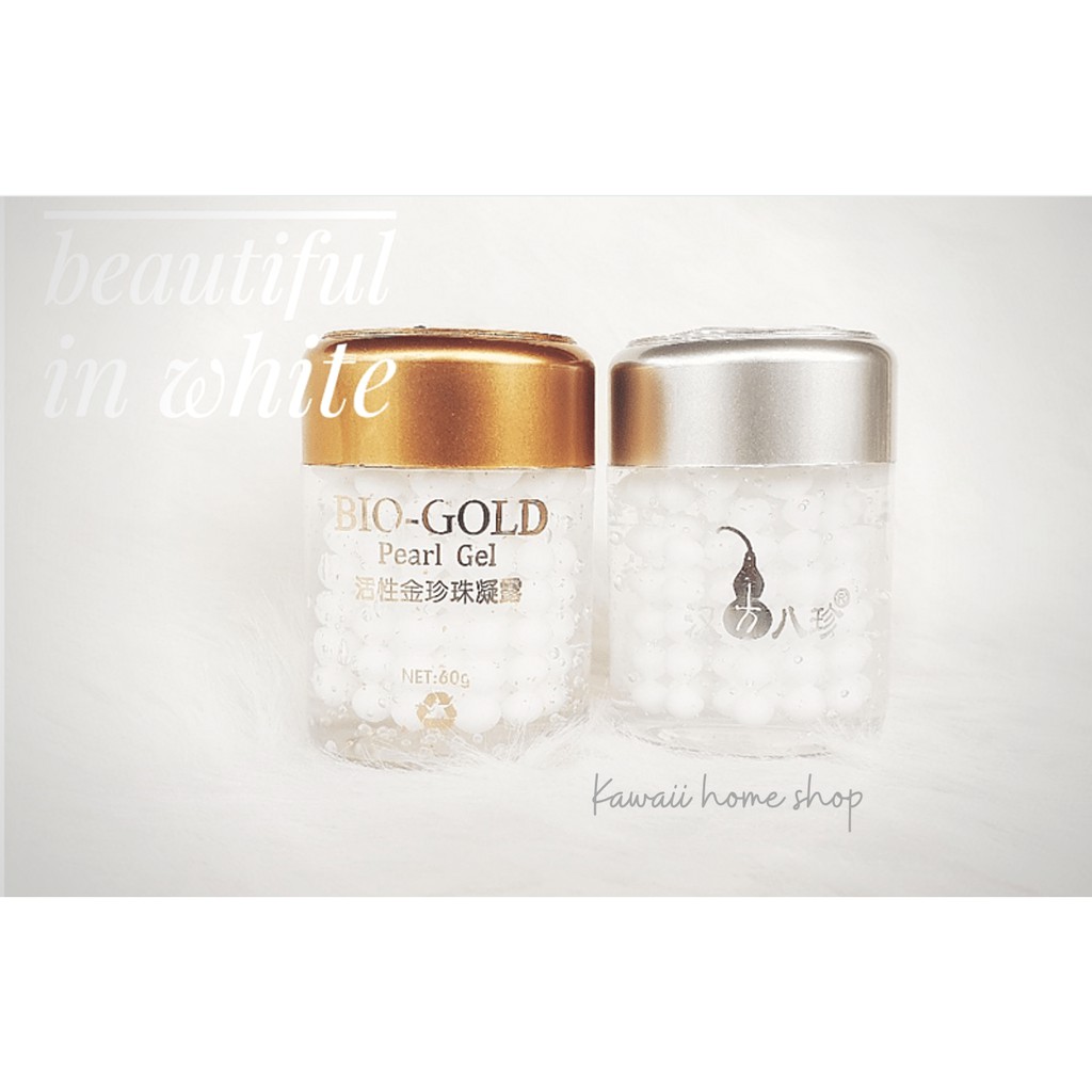 ครีมไข่มุก ของแท้ Bio Gold Pearl Gel & Bio Silver Ginseng Gel 🔮🔮ครีมไข่มุก เนื้อเจล สูตรกลางคืน & สู