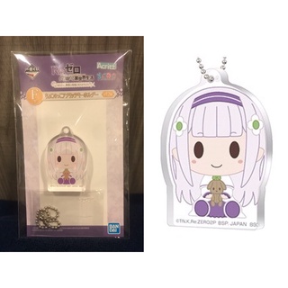 ❌งานแท้❌ Ichiban Kuji Re:Zero - Acrylic Keychain / Emilia