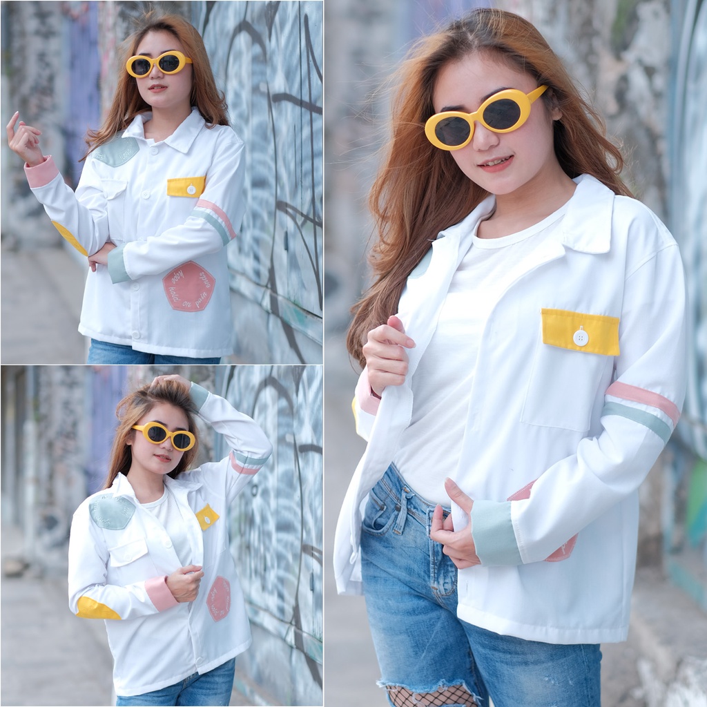 เสื้อแจ็กเก็ต Siwhite Parka สําหรับผู้หญิง