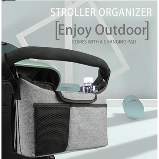 Joyren กระเป๋าใส่ของอเนกประสงค์ติดรถเข็นเด็ก Stroller Organiser