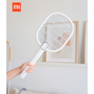 พร้อมส่ง ไม้ตียุง Xiaomi Mijia 3 ไม้ช็อตยุงและแมลง แบบตั้งได้ มีไฟฉายในตัว