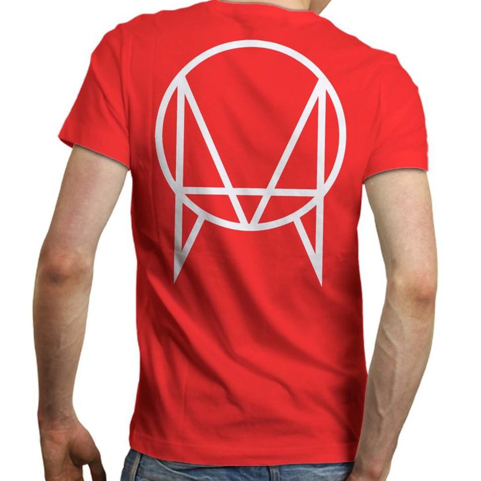 MERAH Dj Owsla 2 เสื้อยืดสีแดง (โครงการโกดัง Dwp 2016 Dj Edm Rave Party) Uliandrashop