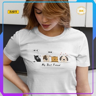 เสื้อสกรีนลาย เพื่อนรัก Best Friend BF03 ลายน่ารัก ไม่มีขายในท้องตลาดทั่วไป ทางร้านขายเฉพาะในเน็ตเท่านั้น