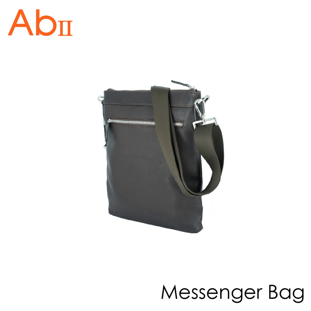 [Albedo] MESSENGER BAG กระเป๋าสะพายข้าง/กระเป๋าเอกสาร/กระเป๋าหนัง ยี่ห้อ AbII - A2DD00199