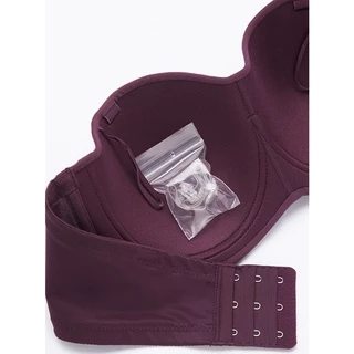 Sabina เสื้อชั้นใน (มีโครง) Body Bra (เกาะอก) Perfect Bra รหัส SBD8110RD สีแดงเข้ม