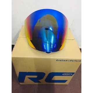 Arc RITZ VISOR ของแท้ พร้อมการผสมสีรุ้งสะท้อนแสง สีส้ม / ฟ้าไททัน / สีรุ้ง