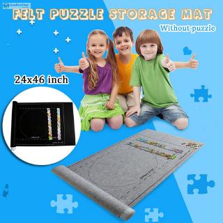 bm puzzle roll up เสื่อเกมจิ๊กซอว์สนุกขนาด 26x46 นิ้วสําหรับผู้ใหญ่