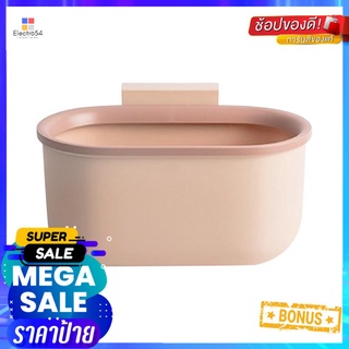 ถังขยะพร้อมที่แขวน ACCO GENKI 3.5 ลิตร สีชมพูHANGING DUSTBIN ACCO GENKI 3.5L PINK