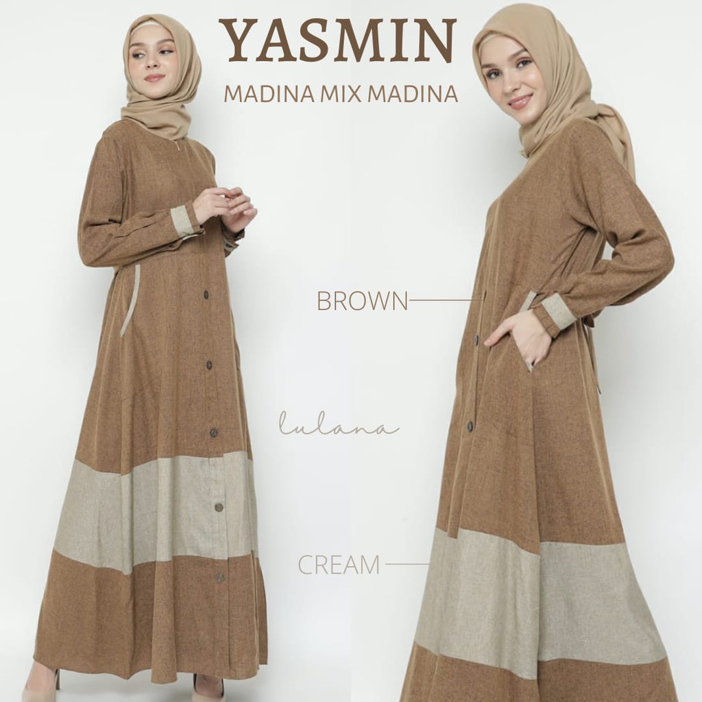 เสื้อคลุมผ้าของ Yasmin Madina