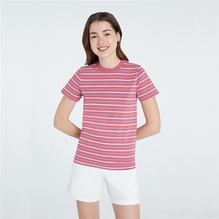 GIORDANO เสื้อยืดผู้หญิง คอกลม - Womens Short Sleeves Tee 05320246