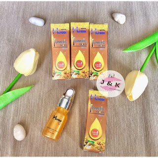 (1ชิ้น)Turmeric Gold Serum by Herbal เซรั่มขมิ้นเฮิร์บ เซรั่มขมิ้นทองคำ ขนาด 10 กรัม (ของแท้ 100%)