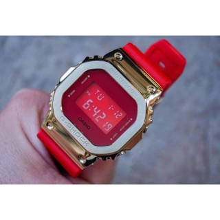นาฬิกาข้อมือจี ชอค GM-S5600 ยักเล็ก มาใหม่ล่าสุด หัวเหล็ก พร้อมกล่องคาสิโอ้