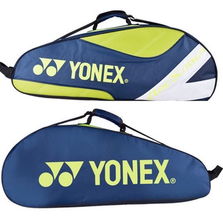 Yonex กระเป๋าไม้แบดมินตัน ผ้าไนล่อน กันน้ํา อุปกรณ์เสริม สําหรับไม้แบดมินตัน 3 ไม้