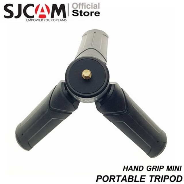 SJCAM HAND GRIP MINI PORTABLE TRIPOD For Action Camera อุปกรณ์เสริม กล้องติดหมวก ไตรพ็อด ขาตั้งกล้อง