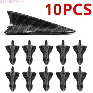10pcs Universal Car Shark-Fin Diffuser Vortex Generator Wing Roof Spoiler Bumper