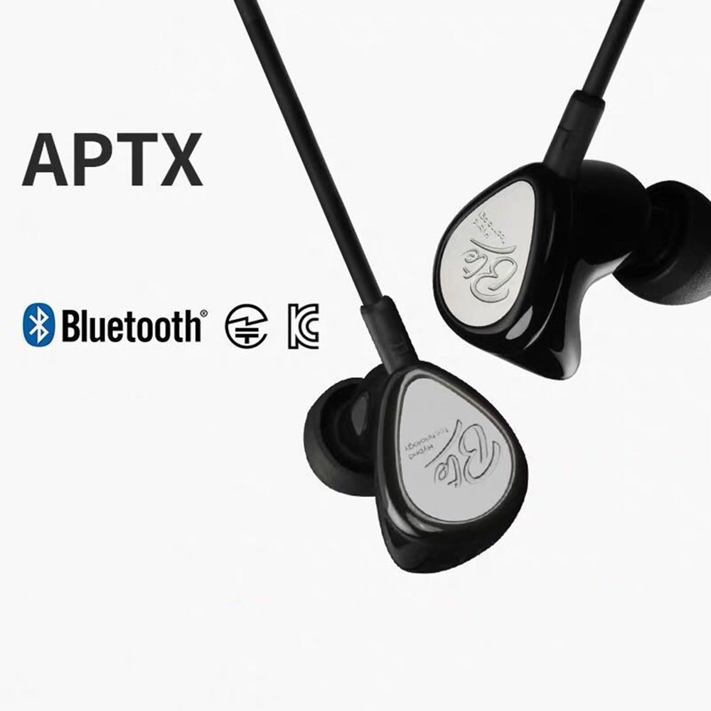 KZ BTE Wireless Bluetooth Earphones Hybrid technology Sport Headphones waterproof HIFI Bass Earbuds 