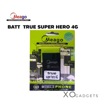 Meago แบตเตอร์รี่ TRUE SUPER HERO 4G แบต TRUE SUPER HERO 4G มี มอก. (รับประกัน 1 ปี)