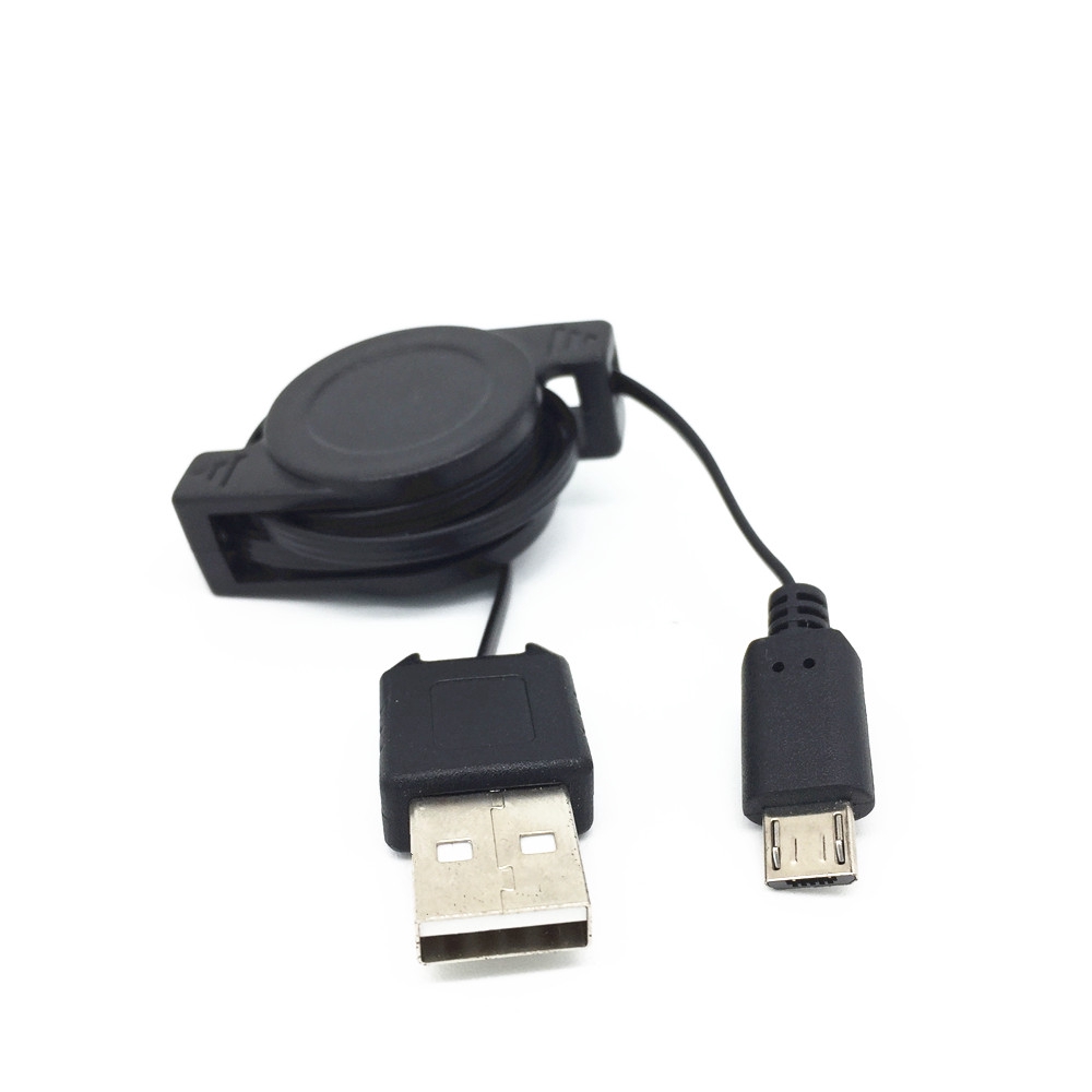 สายชาร์จซิงค์ข้อมูล Micro USB แบบพับเก็บได้สําหรับ Lg Vn250 Cosmos Vs740 Ally Vs750 Fathom P765 P880