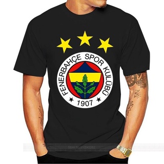 แฟชั่นคลาสสิกANNLIN Mens Fenerbahce T Shirts cotton tshirt men summer fashion t-shirt O-neck Custom Printed Mens T-shi