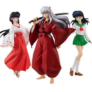 ใหม่ ฟิกเกอร์ อนิเมะ Final InuYasha Kagome Higurashi Kikyo Sesshomaru ของขวัญวันเกิด สําหรับผู้ใหญ่