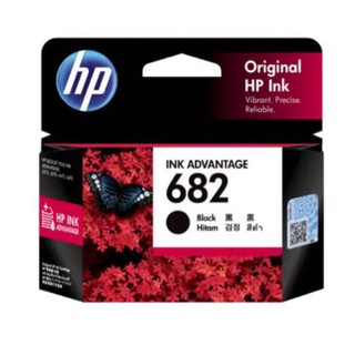 HP 682 Black Original Ink Advantage Cartridgeหมึกอิงค์เจ็ท HP 682 สีดำ