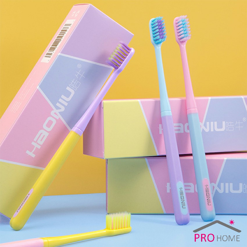 สีพาสเทล สไตล์ญี่ปุ่น สวย น่ารัก น่าใช้ พร้อมส่ง ราคาต่อ ชิ้น แปรงสีฟัน Ice cream toothbrush