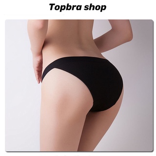 🔥ลด50% ใส่โค้ด INC3LF7Z🔥 Topbra_shop กางเกงในผู้หญิง บิกินี่ สไตล์เกาหลี แนวกึ่งสปอต ผ้าฝ้ายพรีเมี่ยม CDA70