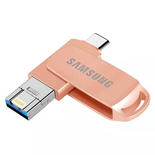 3 in 1 หน่วยความจํา Usb3.0 1TB Type-C Otg Thumb Drive สําหรับ iPhone Samsung External Storage Pendrive