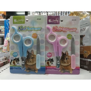 กรรไกรตัดเล็บ+ตะไบเเต่งเล็บ​ (jolly)​