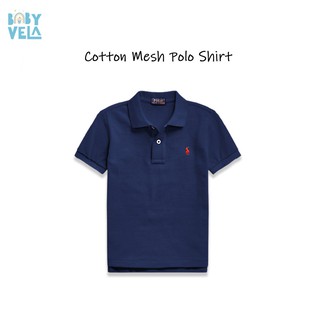 Cotton Mesh Polo Shirt (Newport Navy)