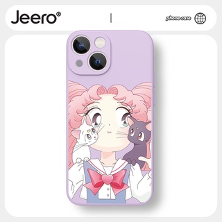 Jeero เคสไอโฟน เคสซิลิโคนนุ่มกันกระแทกการ์ตูนอนิเมะตลก เคสโทรศัพท์ Compatible for iphone 14 13 12 11 Pro Max SE 2020 X XR XS 8 7 ip 6S 6 Plus HFF1284