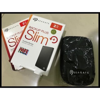 TERMURAH SEAGATE BACKUP PLUS SLIM HARD DISK EKSTERNAL 2 TB - BLACK !!!!!!