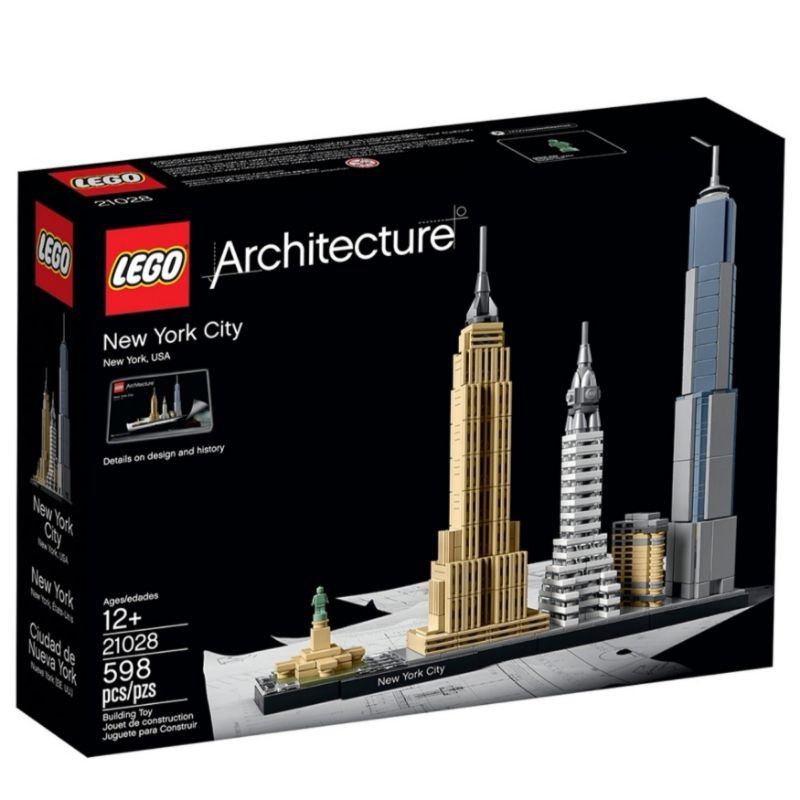 [แท้พร้อมส่ง]​ Lego Architecture New York City (เลโก้แท้) 21028