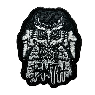 Bring Me the Horizon ตัวรีดติดเสื้อ หมวก กระเป๋า แจ๊คเก็ตยีนส์ Hipster Embroidered Iron on Patch  DIY