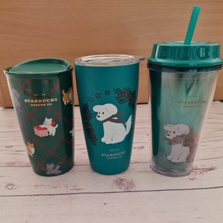 Starbucksคริสมาสหมาแมวคอลเลคชั่นเขียว2020