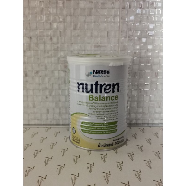 Nutren balance นมการแพทย์ชนิดผง 400กรัม กลิ่นวนิลาสูตรควบคุมนํ้าตาล